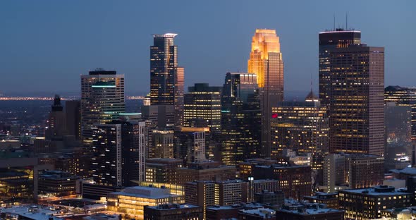 Minneapolis Skyline at Night alt