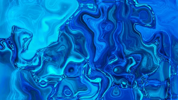 Blue color abstract background water shiny liquid animation alt