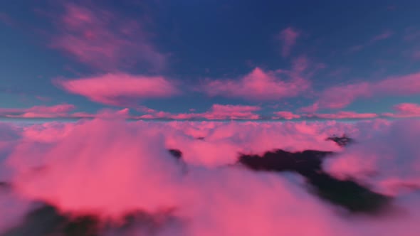 Aerial Dream Clouds 4K