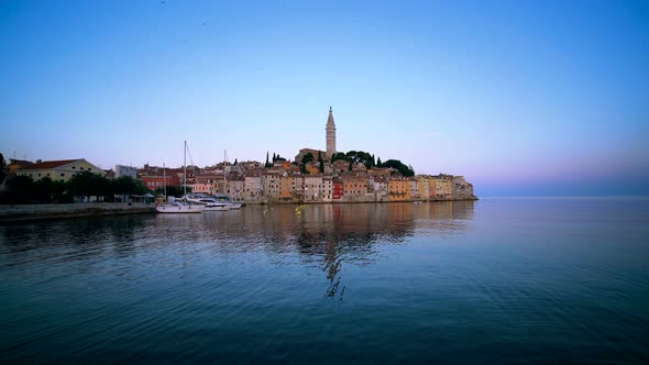 Rovinj , Croatia - Beautiful Cityscape Skyline alt