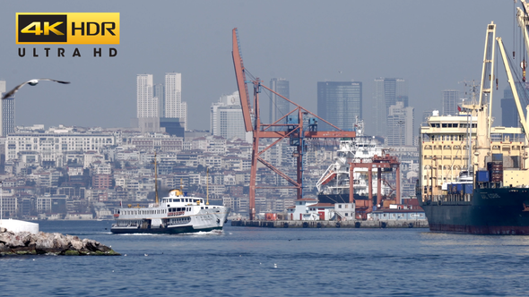 Istanbul Urbanization And Ferry