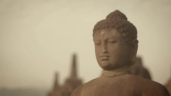 Borobudur Temple is a 9th-century Mahayana Buddhist temple in Magelang Regency, not far from the tow alt
