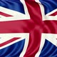4K Seamlessly Looping United Kingdom Flag Series E - VideoHive Item for Sale