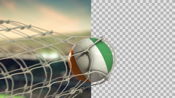 Soccer Ball Scoring Goal Day - Ivory Coast