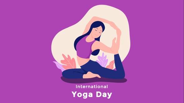 Girl Doing Yoga | International Yoga Day