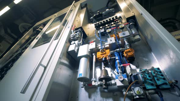 High Pressure Industrial Equipment Control Panel. alt