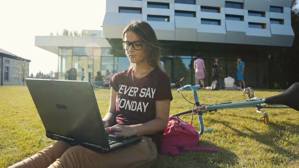 Girl Studies Near University alt
