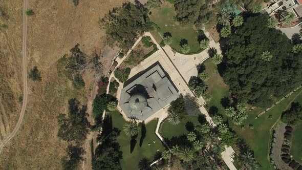 Aerial view of the Roman Catholic Chapel alt