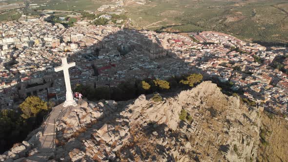 Castillo de Jaen, Spain Jaen's Castle Flying and ground shoots from this medieval castle on afterno alt