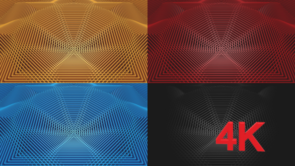 Squares Form A Wave alt