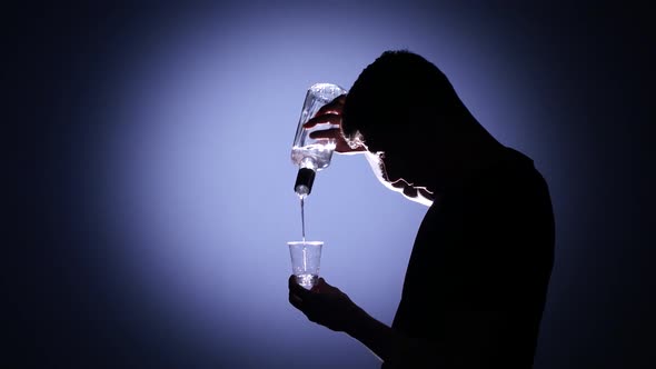 Back Habits. Alcoholism. Back Light alt