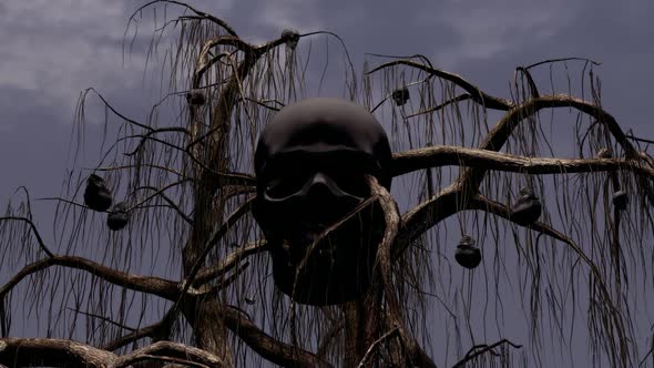 Spooky Skull Tree alt