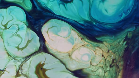 Abstract Colorful Food Paint Diffusion Spread 032 alt