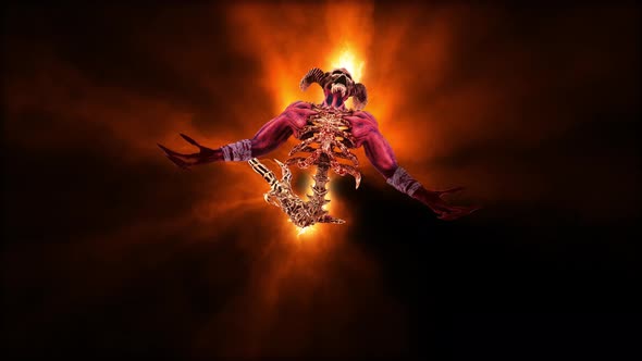 The Hell Creature VJ Loop alt