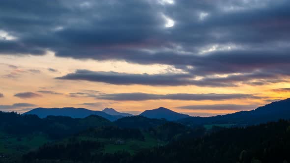 Colorful Sunset Landscape alt