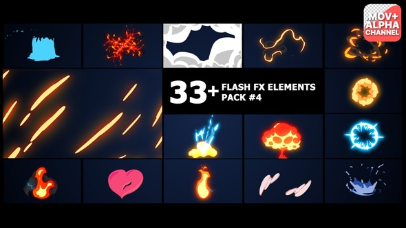 Flash FX Elements Pack 04 | Motion Graphics