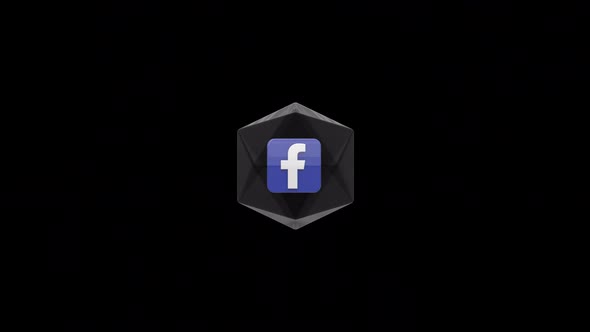 Facebook Logo Reveal With Alpha