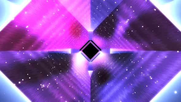 Diamond Space Moving Loop Background