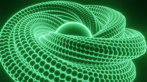 Abstract futuristic swirling neon spiral on a back background alt