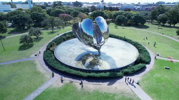 Buenos Aires Argentina. Downtown landscape of tourism landmark city. alt