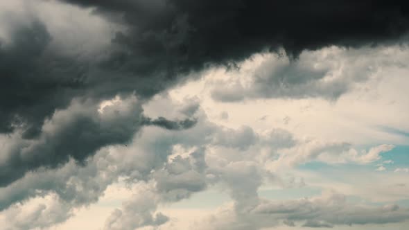 Timelapse Storm Clouds