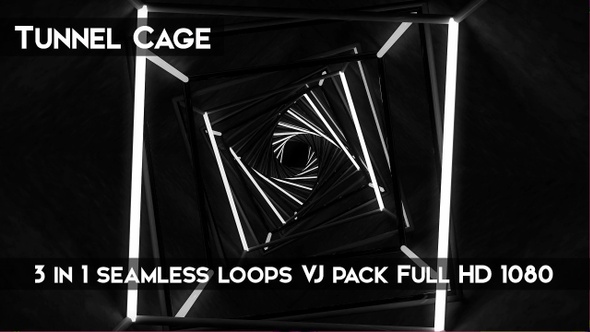 Tunnel Cage VJ Loops alt