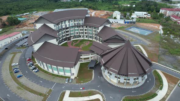 The Towns of Sarawak, Borneo, Malaysia alt