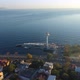 Istanbul Turkey View of the Lifeguard Lighthouse Located in the Emin n District of Istanbul Turkey - VideoHive Item for Sale