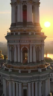 KyivPechersk Lavra in the Morning at Sunrise alt