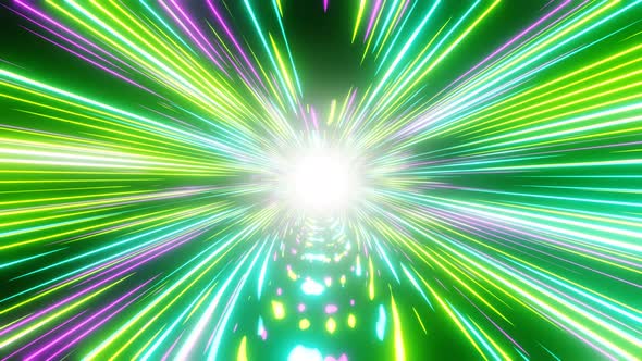 Abstract background Equalizer disco neon led stage. Vj disco bokeh lights back alt