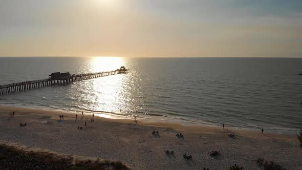Naples, Florida Is a Tourist Town in the USA.