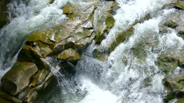 Beautiful Mountain River