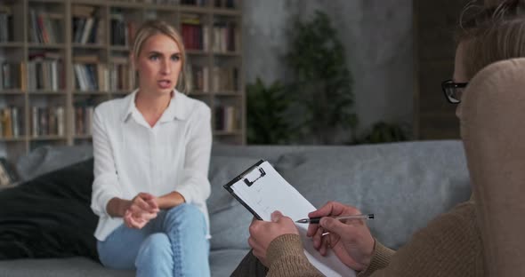 Female Visited Family Lawyer Talking Problem Financial Justice Process or Divorce alt