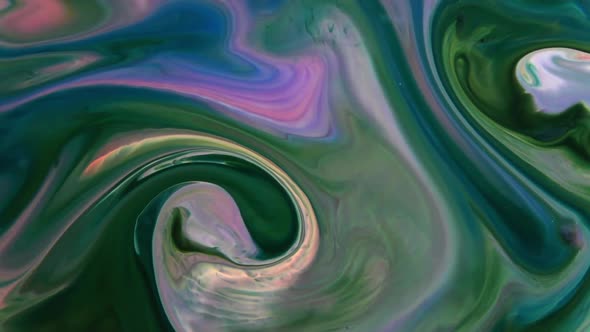 Abstract Paint Spreads And Swirling Texture 208