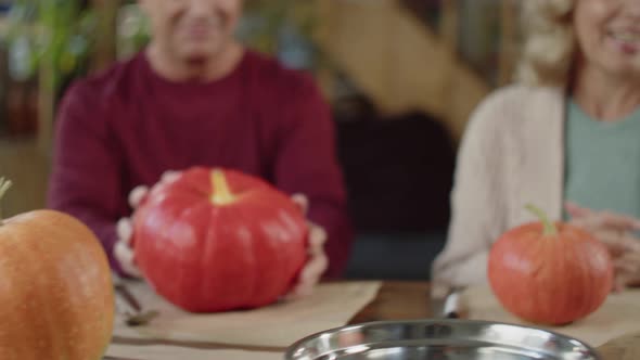 Grandparents Talk to Their Son and His Friend alt