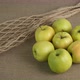 Golden Apples on the Table - VideoHive Item for Sale