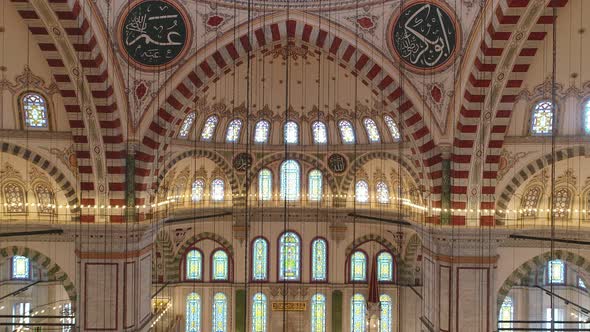 Istanbul Fatih Mosque Interior