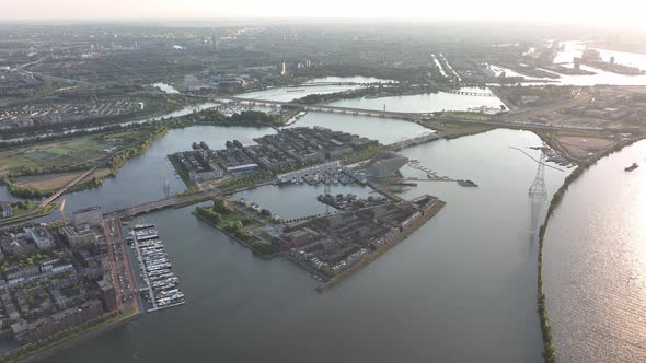 Amsterdam Ijburg Steigereiland Artificial Island Modern Residential Area Smart City Cityscape at alt