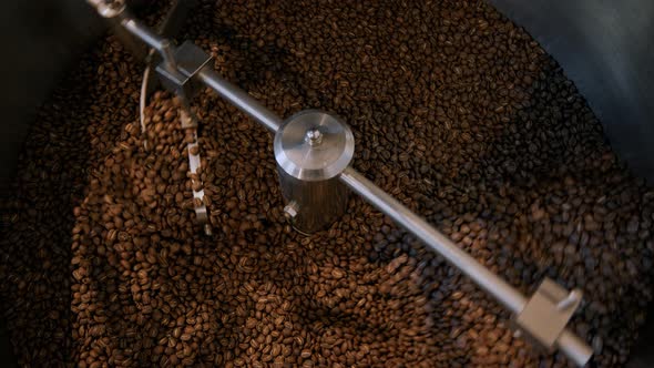 Coffee Roasting Process in Small Roaster Factory alt
