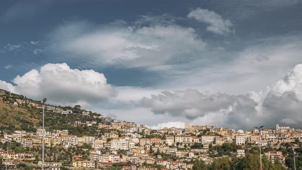 Monte San Biagio, Italy Residential Area. Cityscape