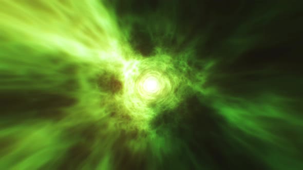 Seamless loop, 3d animation of wormhole through time and space. alt