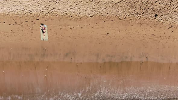 Girl On The Beach alt