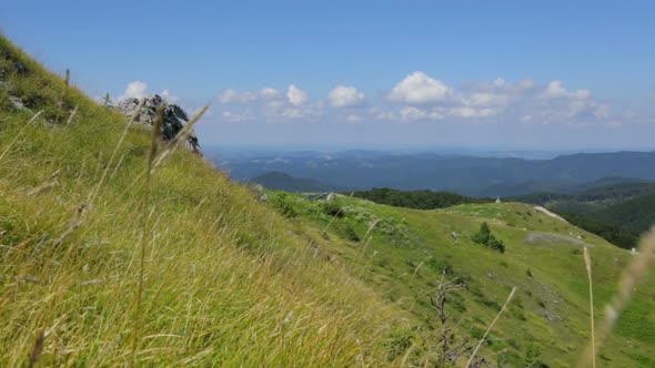 Beautiful landscape in Balkan Mountains