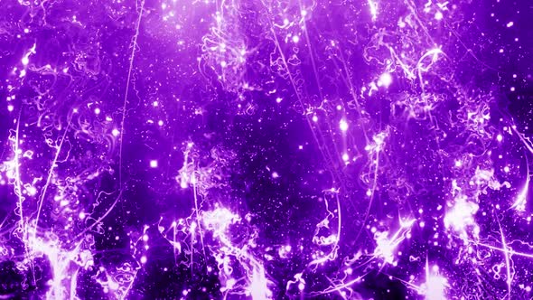 Purple Concert Particles