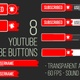 Youtube Subscribe  Button 4K - VideoHive Item for Sale
