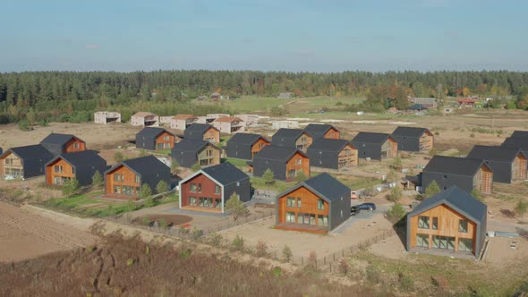 Houses in Typical Suburban Residence Area alt