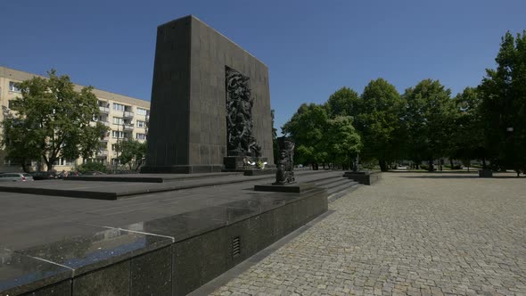 The Monument to the Ghetto Heroes 