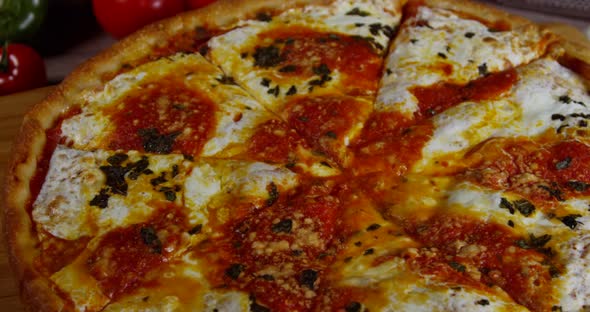 Italian Pizza Margherita Pizza 85b