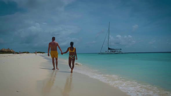 Small Curacao Island Famous for Daytrips and Snorkling Tours on the White Beaches and Blue Clear alt