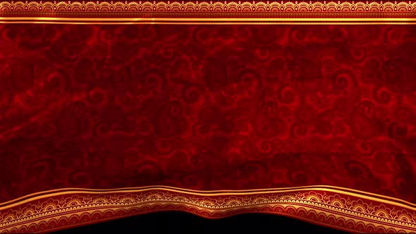 Elegant Stage Drop Curtain